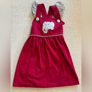 Alabama Dress With Elephant/ Size 18M